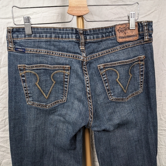 Cowgirl Up Boot Cut Jeans Sz 14/W33 - Picture 8 of 15